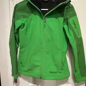 Marmot Green Soft Shell Jacket